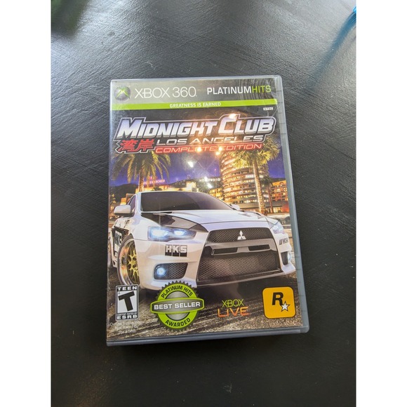 Midnight Club: Los Angeles Complete Edition (Xbox 360) CIB Tested - Picture 4 of 4